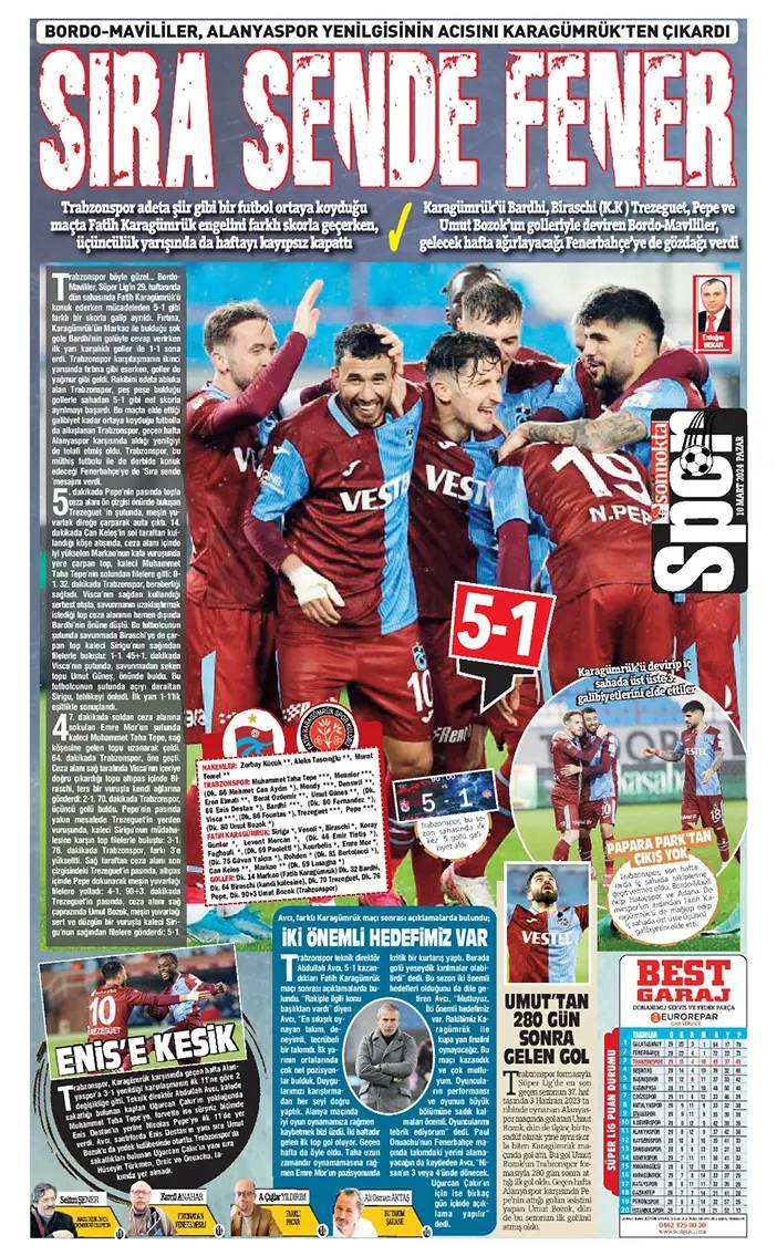 Trabzon’da Trabzonspor’un galibiyeti sonrası Fenerbahçe mesajı 4
